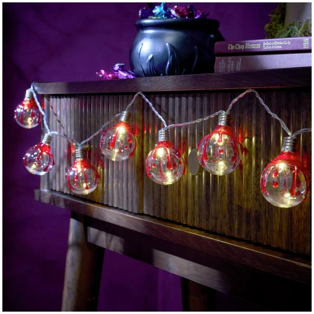 Sainsbury's Home Bleeding Bulb String Lights - gallery image 1