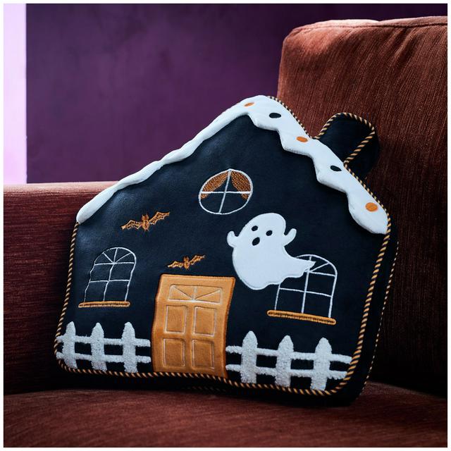 Sainsbury's Home Halloween House Cushion - gallery image 1