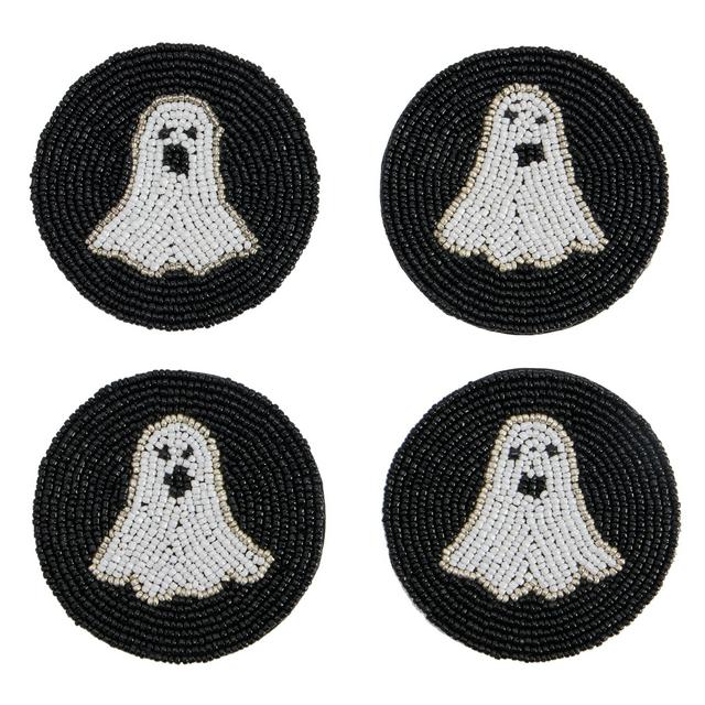 Sainsbury's Home Pack of 4 Ghost Coasters - gallery image 1