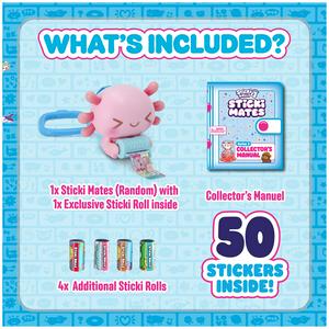Sticki Rolls Sticki Mates Mini Characters - gallery image 3