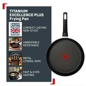Tefal Titanium Excellence Plus Frying Pan - 32cm - gallery image 2
