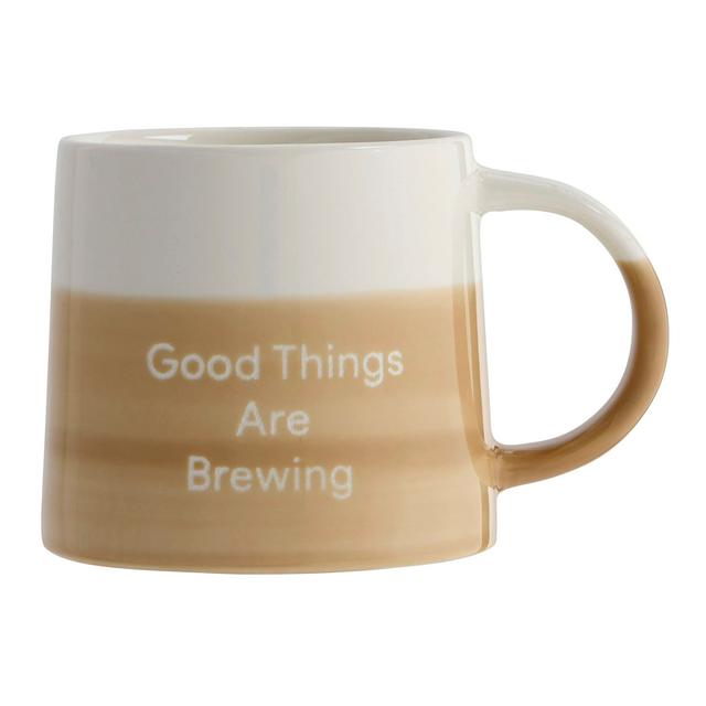 Sainsbury's Home Good Things Are Brewing Mug - gallery image 1