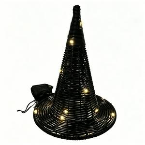 Swantex Plastic Rattan Witch Hat - 30cm - gallery image 2