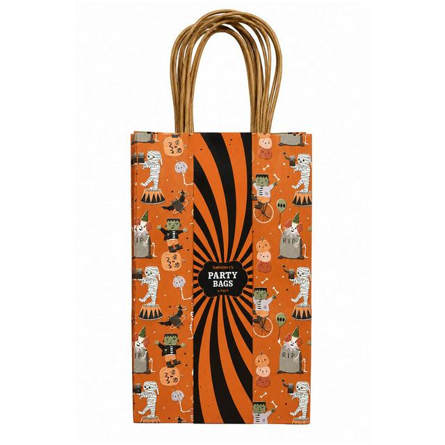 Sainsbury's Home Pack of 6 Halloween Loot Bags - gallery image 1