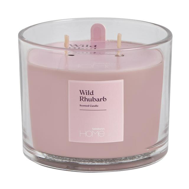  Sainsbury's Home 300g Candle - Wild Rhubarb - gallery image 1