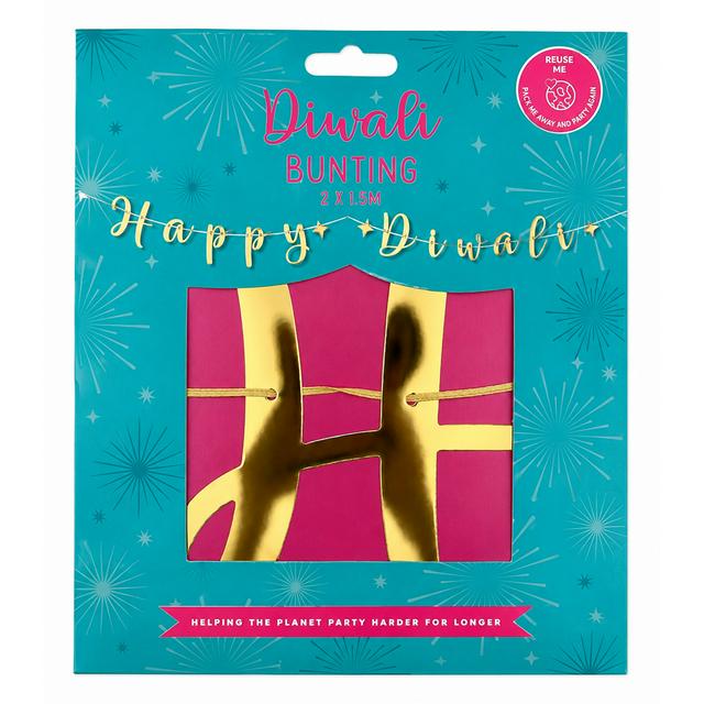 Mad Party Diwali Foil Garland - gallery image 1
