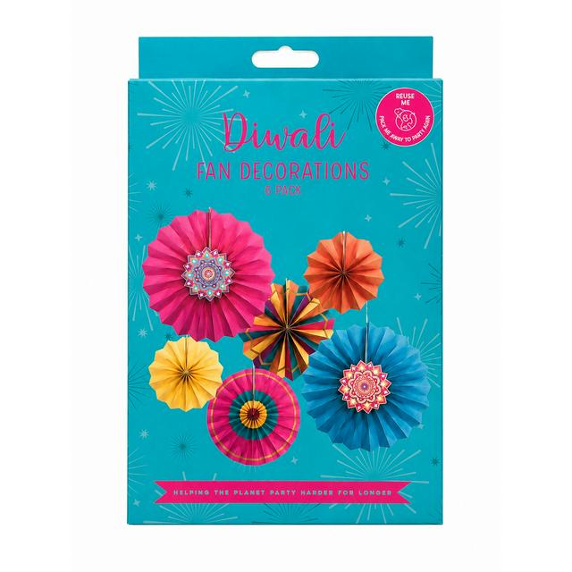 Mad Party Diwali Fan Decoration Kit - gallery image 1