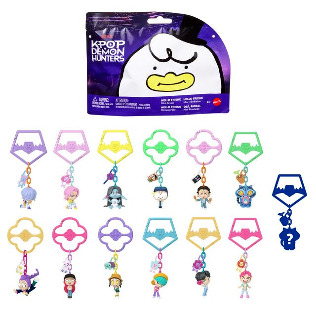 Kpop Demon Hunters Mini Collectible Keychains Asssortment - gallery image 1