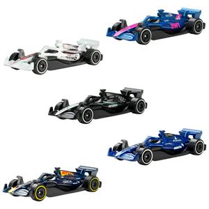 Hot Wheels Pack of 5 Basic Formula 1 Cars - gallery image 3