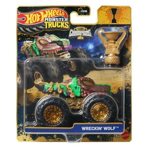 Hot Wheels Monster Trucks 1:64 Bigfoot Trophy Champions Singles Toy Truck Assortment