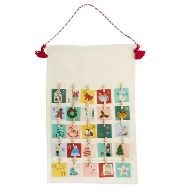 Sainsbury's Home Fabric Advent Calendar - gallery image 1