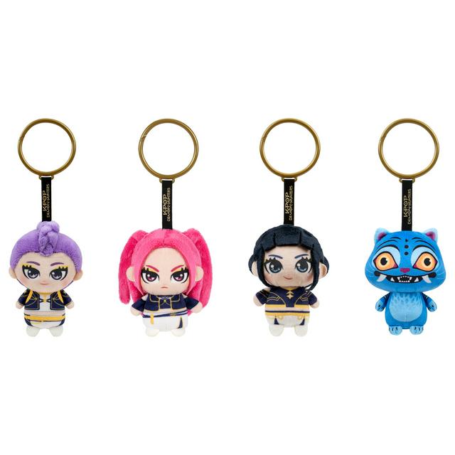 Kpop Demon Hunters Clip-On Plush Assortment - gallery image 1