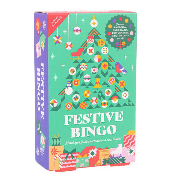 Professor Puzzle Festive Bingo Game - gallery image 1