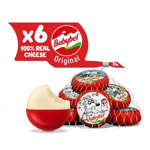 Mini Babybel Original Cheese Snacks 6x20g - video