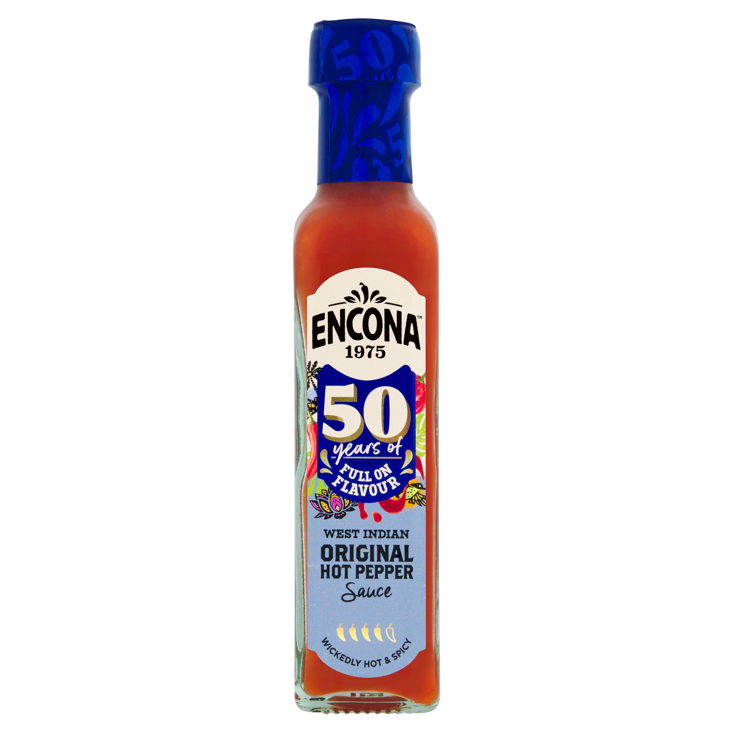 Encona West Indian Hot Pepper Sauce 142ml