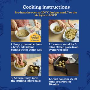 Paxo Sage & Onion Stuffing Mix 85g - gallery image 5