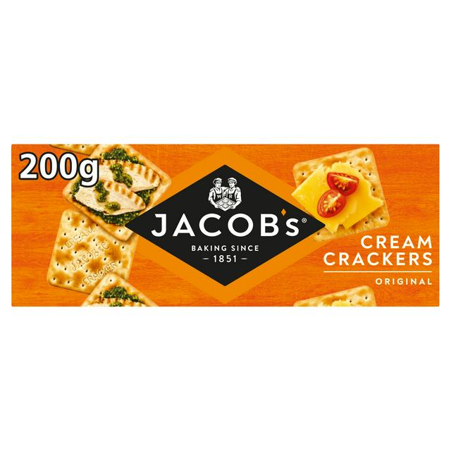 Jacob s Original Cream Crackers 200g Sainsbury s