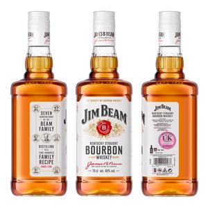 Jim Beam Kentucky Straight Bourbon Whiskey 70cl - gallery image 2