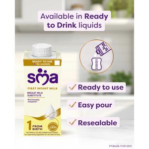 SMA First Infant Baby Milk Powder Formula from birth 800g - gallery image 4