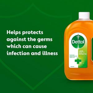 Dettol Antiseptic First Aid Disinfection Liquid 750ml - gallery image 3
