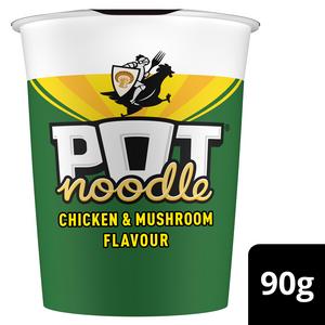 Pot Noodle 90g Chicken & Mushroom Instant Noodles - gallery image 2