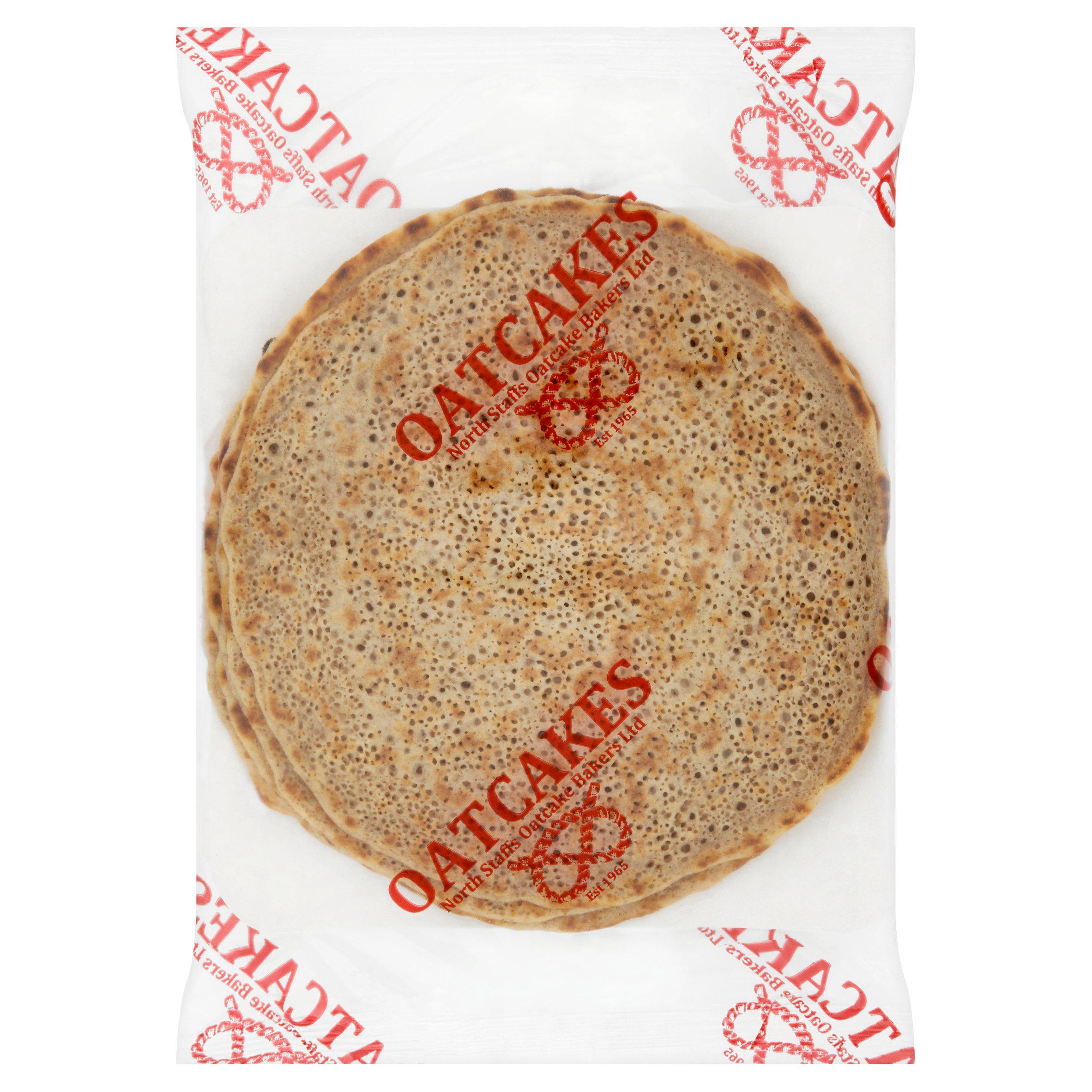 North Staffordshire Oatcakes Pack of 6 - Traditional Breakfast British Oatcakes Order - McGrocer