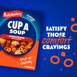 Batchelors Cup a Soup Minestrone with Croutons x4 94g - gallery image 6