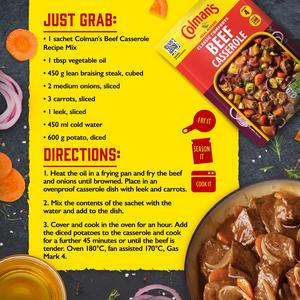 Colman's Recipe Mix Beef Casserole 40g - gallery image 3