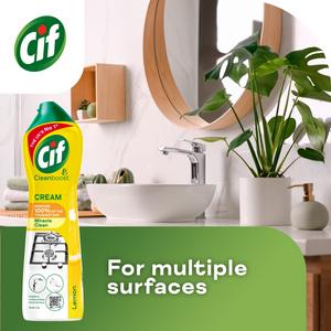 Cif Lemon Cream Cleaner Multipurpose 500ml - gallery image 3
