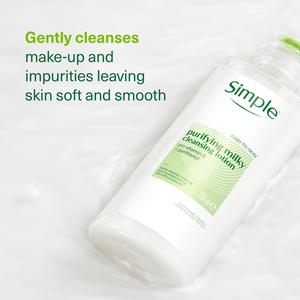 Simple Kind To Skin Purifying Cleansing Lotion for Sensitive Skin 200ml - gallery image 3