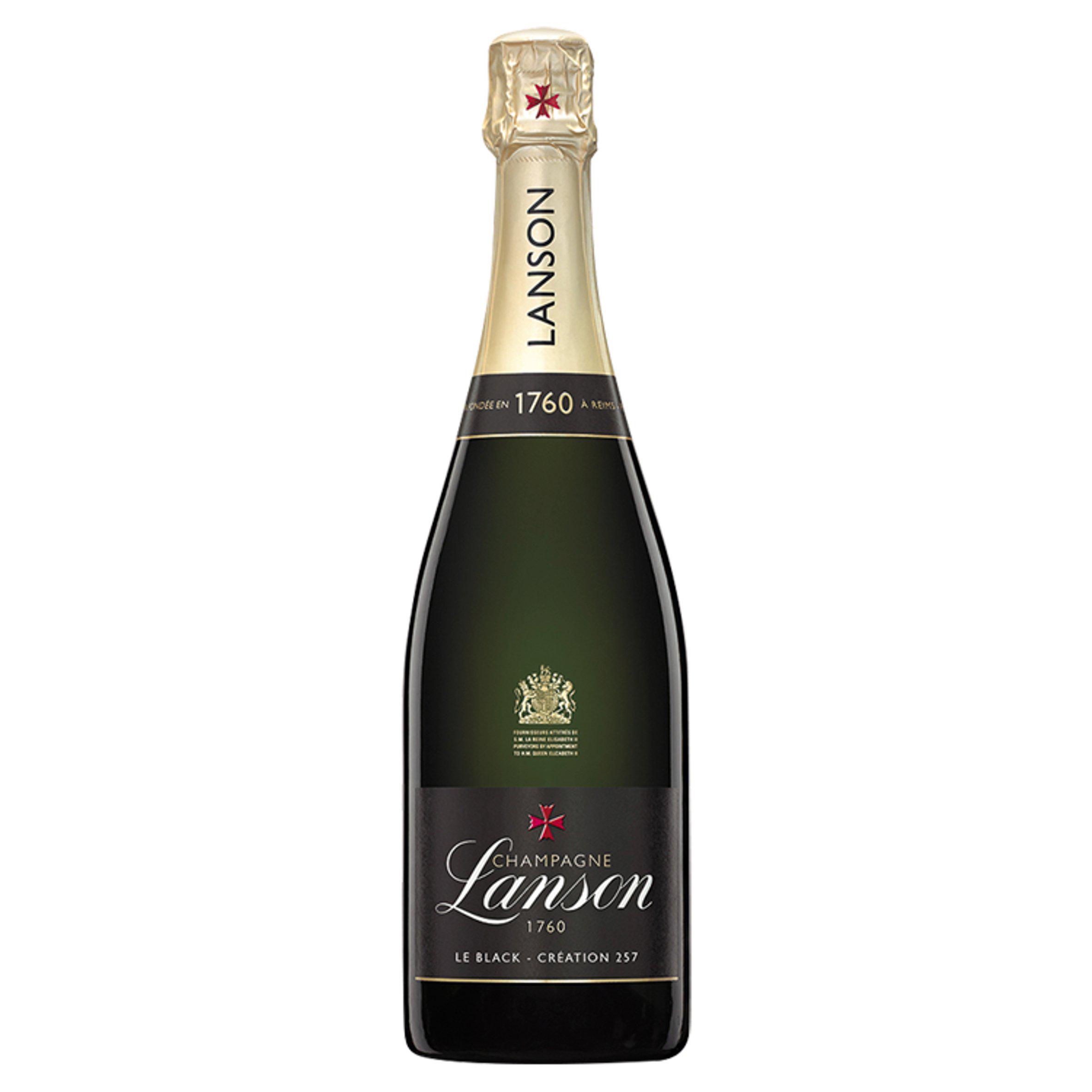 Lanson шампанское black