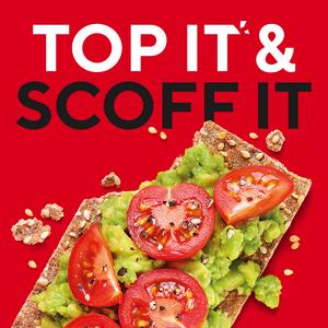 Ryvita Crispbread Sesame Crackers 250g - gallery image 3