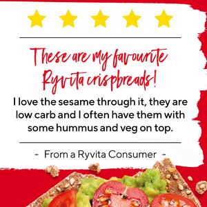 Ryvita Crispbread Sesame Crackers 250g - gallery image 5