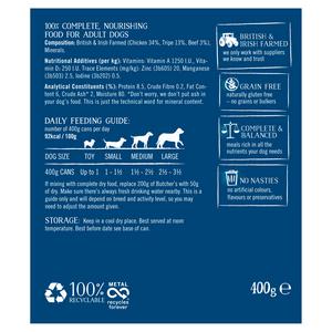 Butcher's Tripe Wet Dog Food Tin 400g - gallery image 2