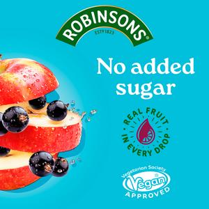 Robinsons Apple & Blackcurrant Squash No Added Sugar 1L - gallery image 3