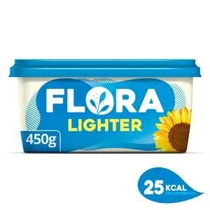 Flora Lighter Spread  Alternative To Butter 450g