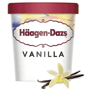 Haagen-Dazs Vanilla Ice Cream Frozen Dessert Tub  460ml