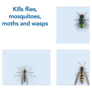 Raid Rapid Action Wasp Mosquito & Fly Killer Aerosol Spray 300ml - gallery image 3
