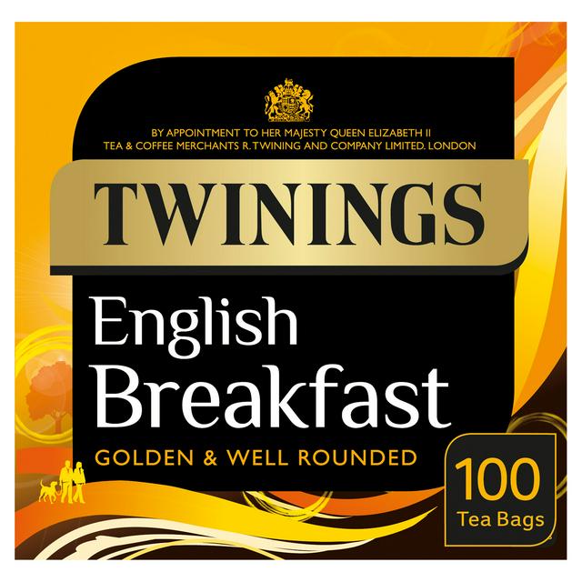 Twinings English Breakfast Tea, 100 Tea Bags