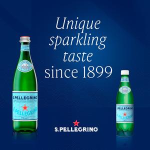 San Pellegrino Sparkling Natural Mineral Water Glass 750ml - gallery image 2