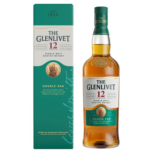 The Glenlivet 12 Year Old Single Malt Scotch Whisky 70cl