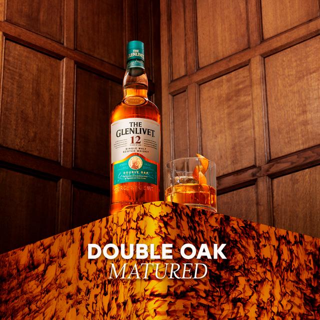 The Glenlivet 12 Year Old Single Malt Scotch Whisky 70cl | Sainsbury's