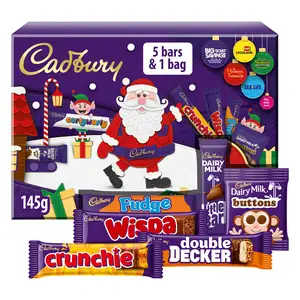 Cadbury Chocolate Xmas Santa Selection Box Medium 125g