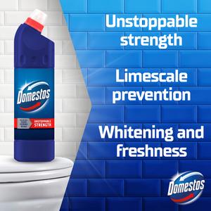 Domestos Original Thick Bleach Toilet & Multipurpose Cleaner 750ml - gallery image 2
