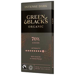 Green & Black's 90g Organic 70% Dark Chocolate Bar - gallery image 5