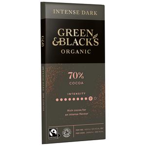 Green & Black's 90g Organic 70% Dark Chocolate Bar - gallery image 6