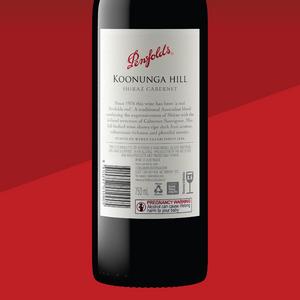 Penfolds Koonunga Hill Shiraz Cabernet Red Wine 75cl - gallery image 4