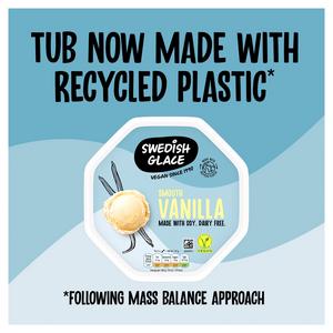 Swedish Glace 750ml Smooth Vanilla Non Dairy Vegan Ice Cream Tub - gallery image 2