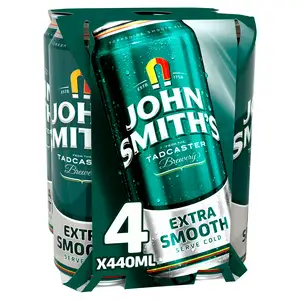 John Smith's Extra Smooth Ale Cans 4x440ml