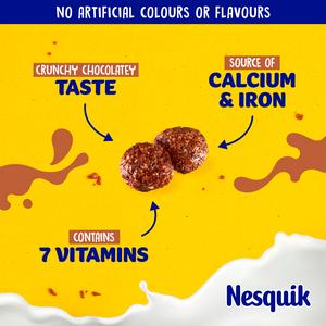 Nestle Nesquik Chocolate Cereal 375g - gallery image 4